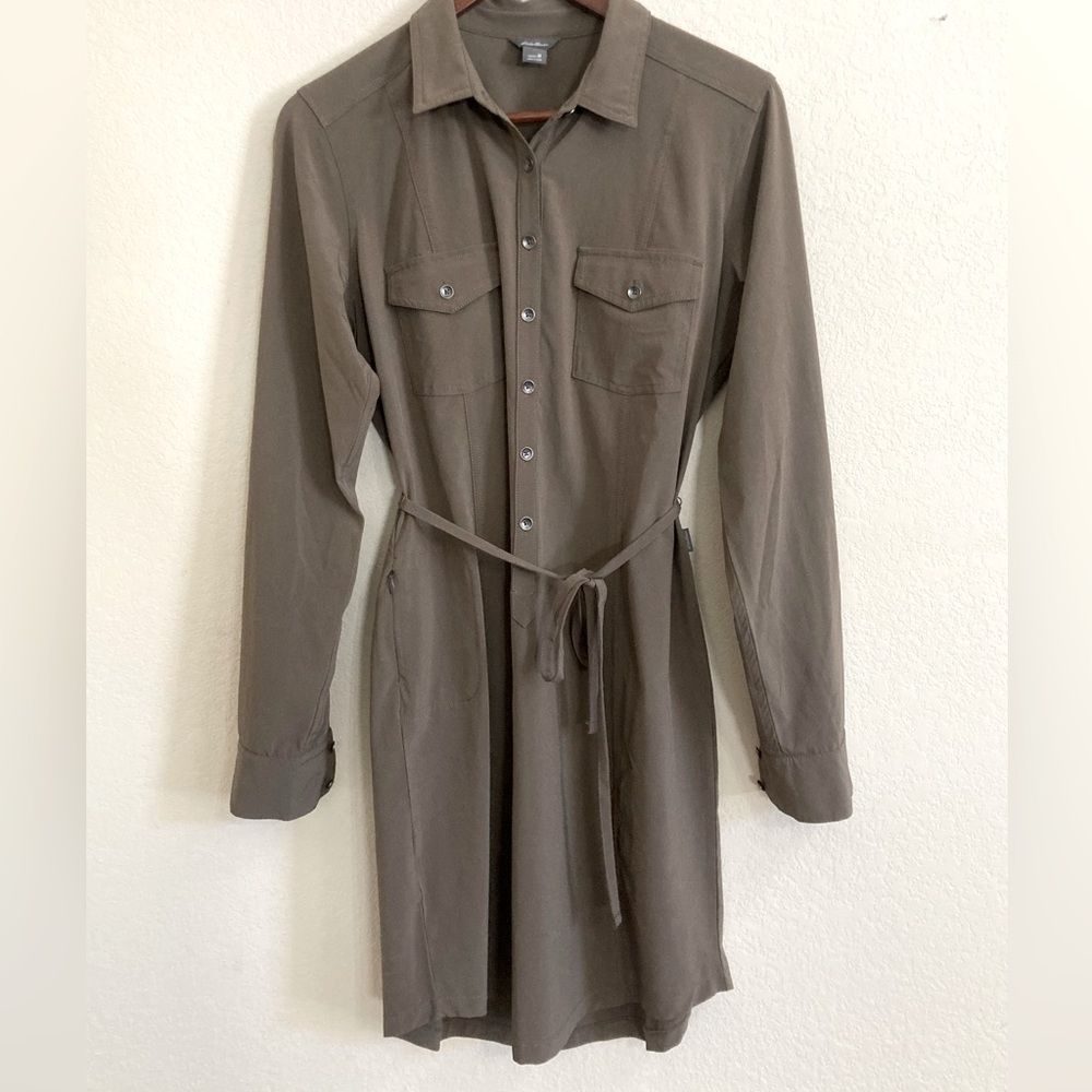 Eddie Bauer Long Sleeve Departure Dress